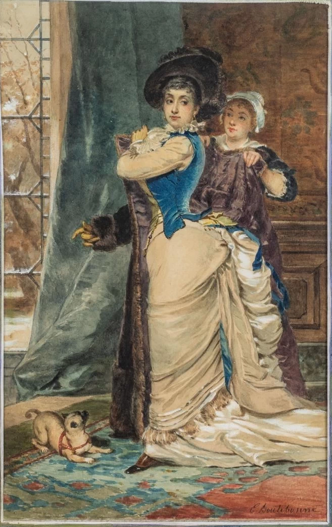 Charles Edouard Boutibonne - Elegante in uscita